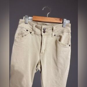 Levi's Women's Khaki Wide Leg Jeans